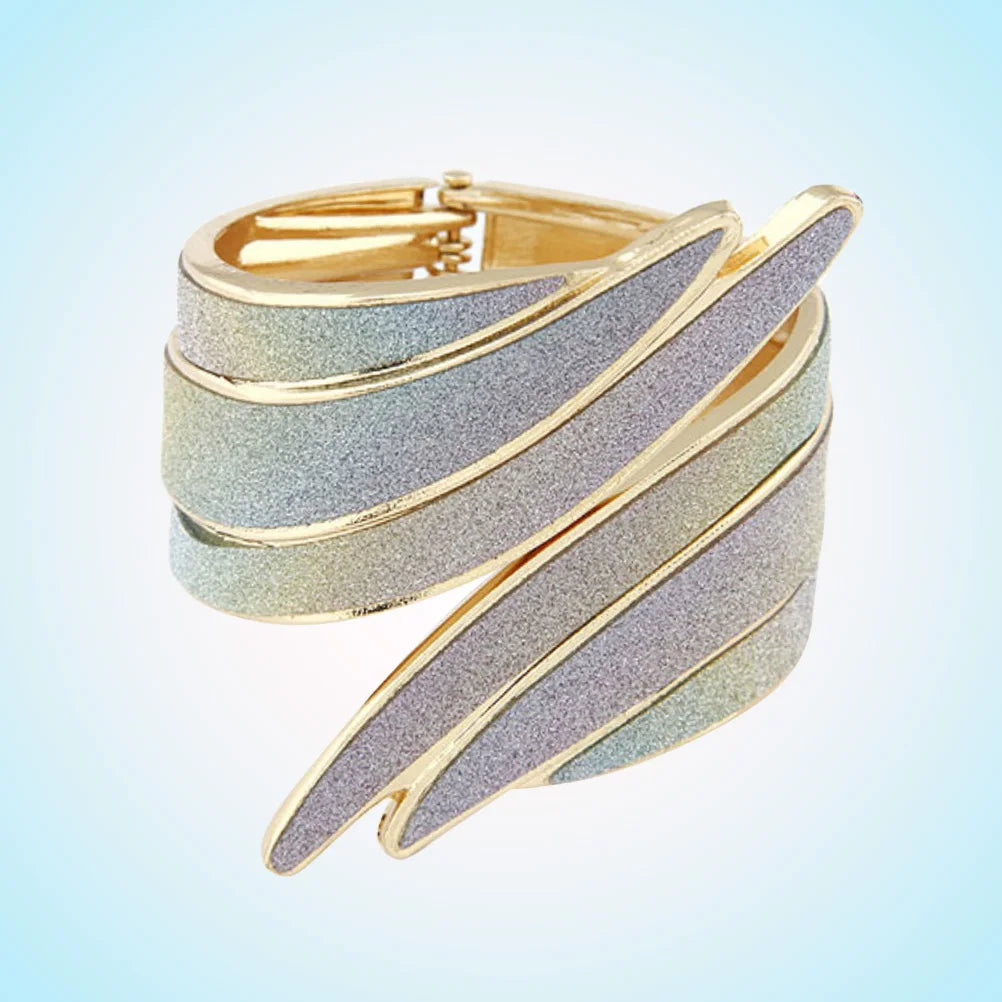 Elegant Temperament Alloy Bangle Bracelet