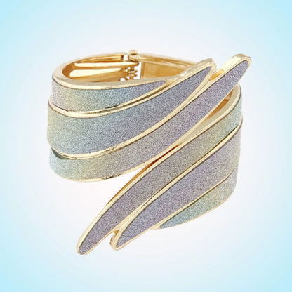 Elegant Temperament Alloy Bangle Bracelet