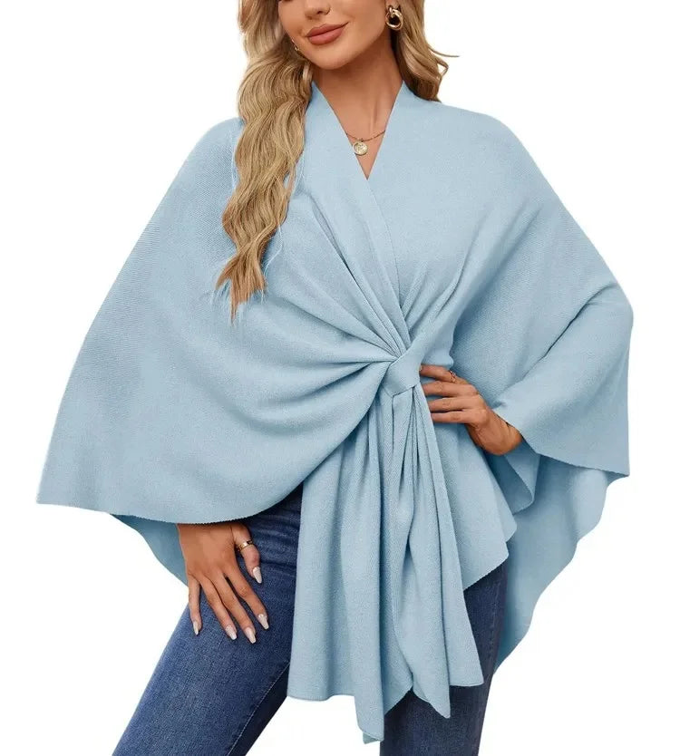 Elegant Soft One-Piece Pure Color Ladies Shawl