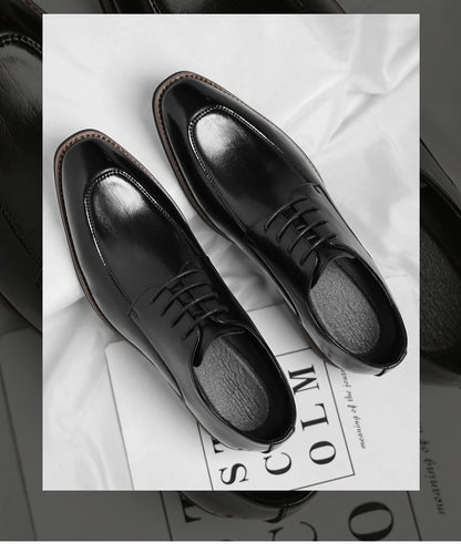 Designer Lace-Up Leather Shoes for Men