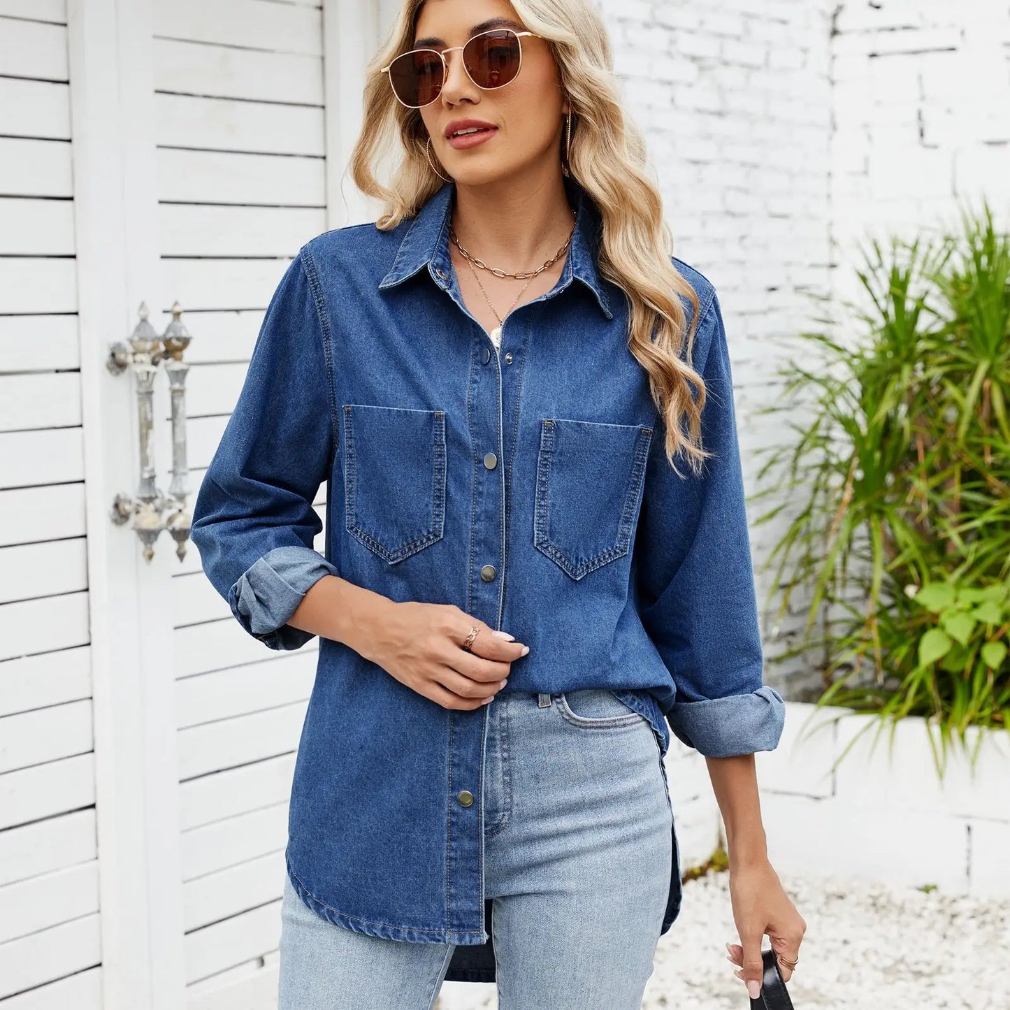 The Ava Denim Overshirt