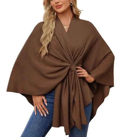 Elegant Soft One-Piece Pure Color Ladies Shawl