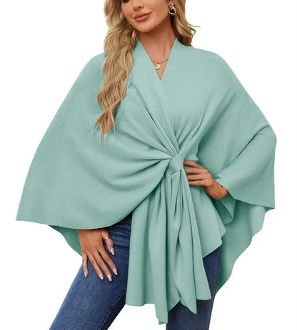 Elegant Soft One-Piece Pure Color Ladies Shawl