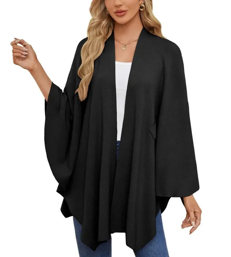 Elegant Soft One-Piece Pure Color Ladies Shawl