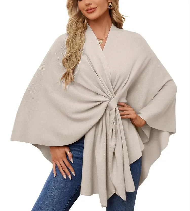 Elegant Soft One-Piece Pure Color Ladies Shawl