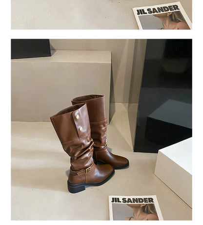 Classic Cowboy Knight Boots