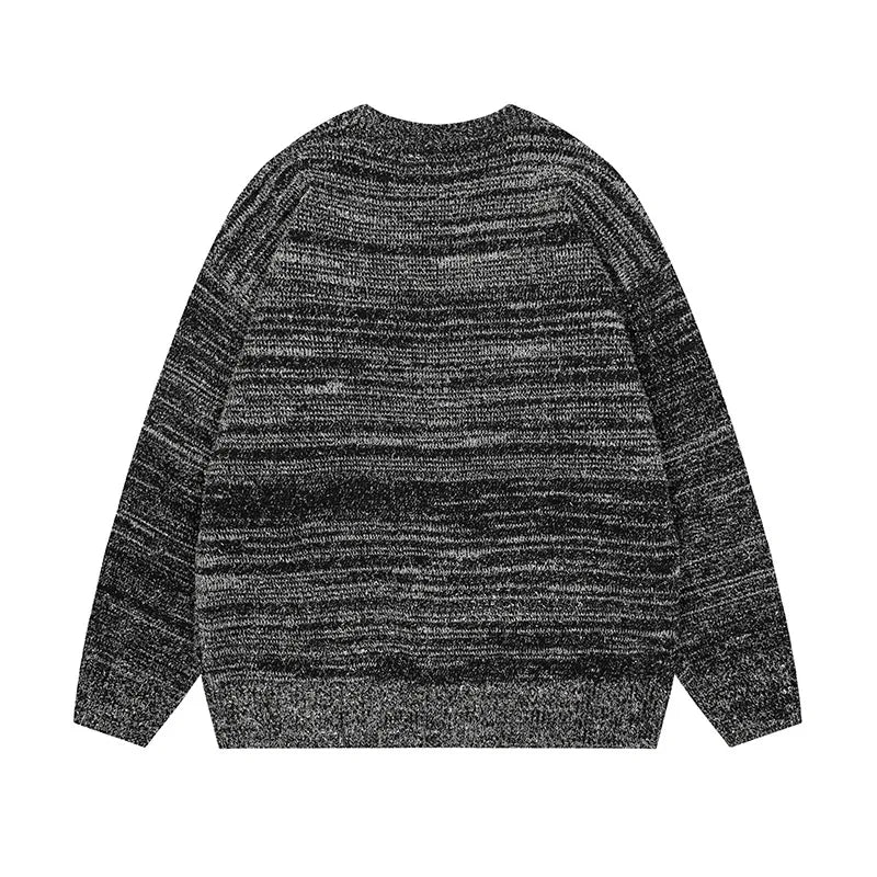 Unisex Mid-Neck Skull Sweatshirt