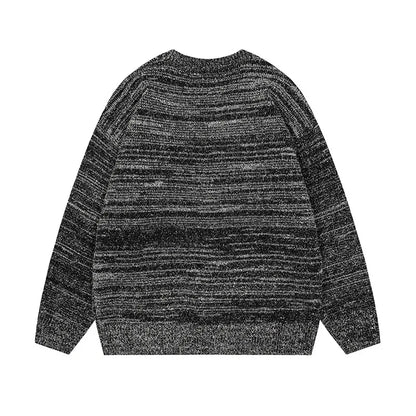 Unisex Mid-Neck Skull Sweatshirt