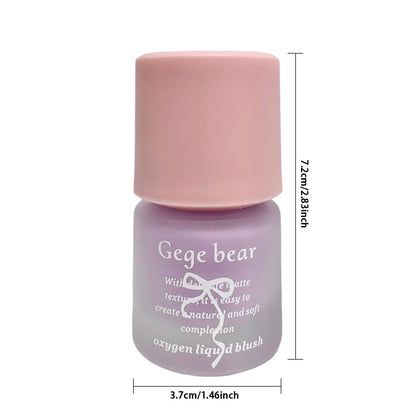 Gege Bear Light Blush Liquid Moisturizing Mirror Vitality Moisturizing Whitening Brightening Natural Rouge