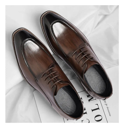 Designer Lace-Up Leather Shoes for Men