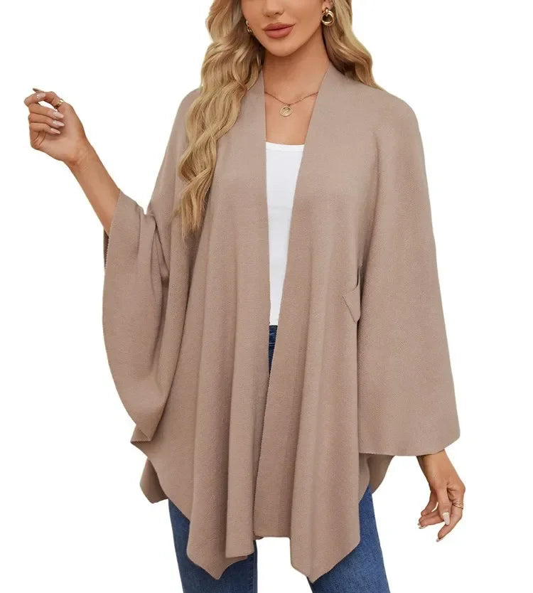 Elegant Soft One-Piece Pure Color Ladies Shawl