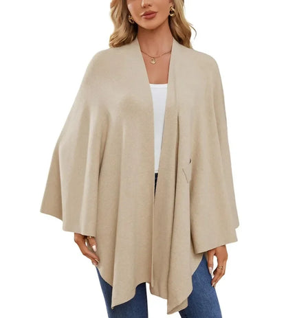 Elegant Soft One-Piece Pure Color Ladies Shawl