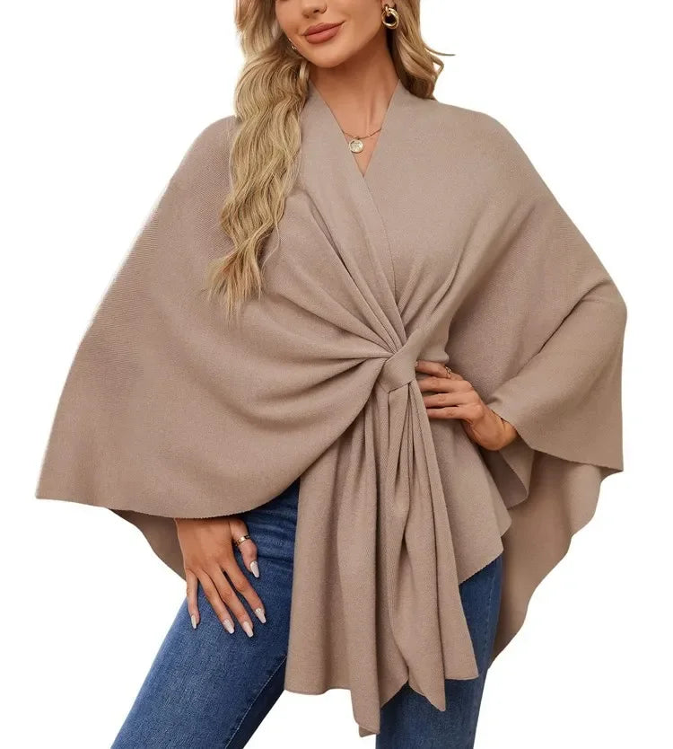 Elegant Soft One-Piece Pure Color Ladies Shawl