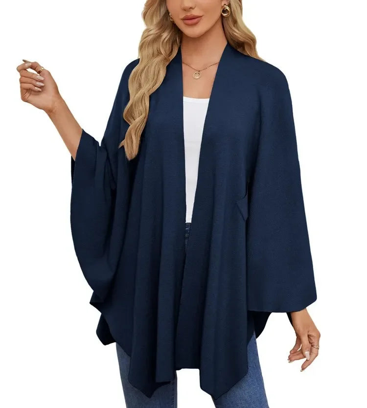 Elegant Soft One-Piece Pure Color Ladies Shawl