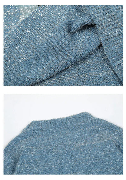 Unisex Mid-Neck Skull Sweatshirt