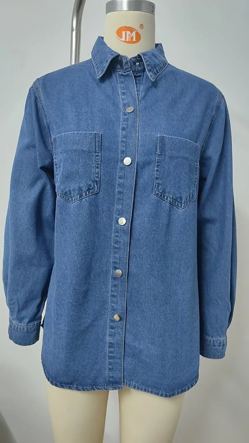 The Ava Denim Overshirt