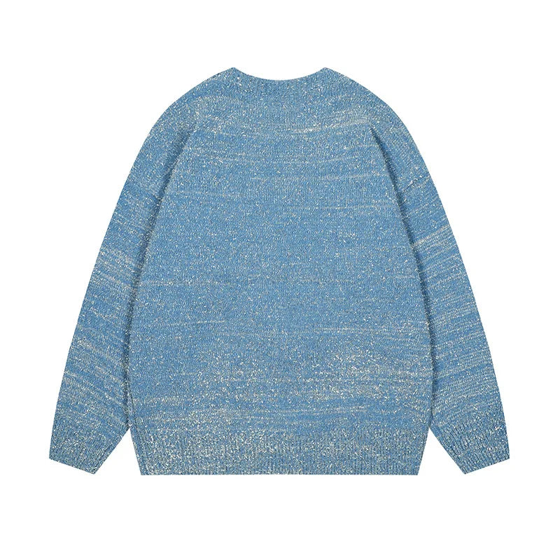 Unisex Mid-Neck Skull Sweatshirt