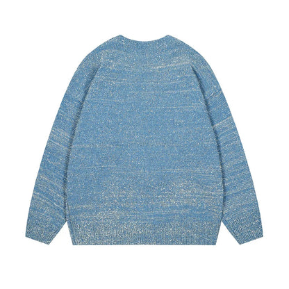 Unisex Mid-Neck Skull Sweatshirt