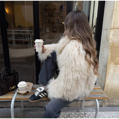 BELLA| SHEEP FUR JACKET