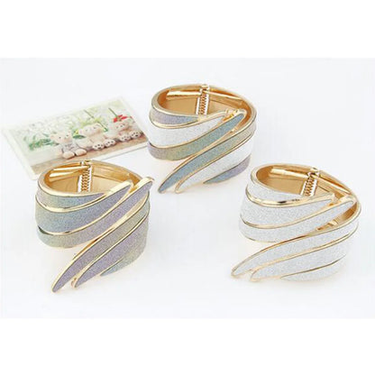Elegant Temperament Alloy Bangle Bracelet