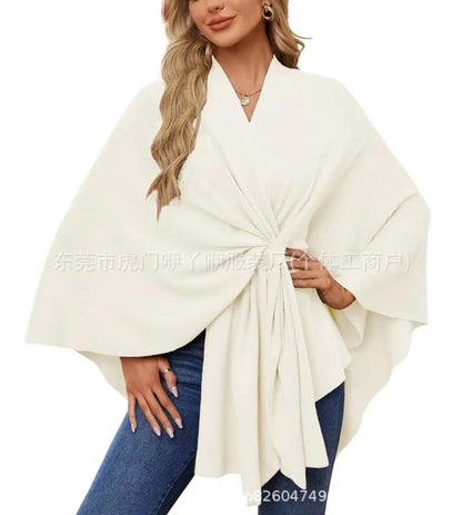 Elegant Soft One-Piece Pure Color Ladies Shawl