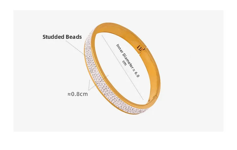 Luxury Non-Fading Buckle Bracelet for Women