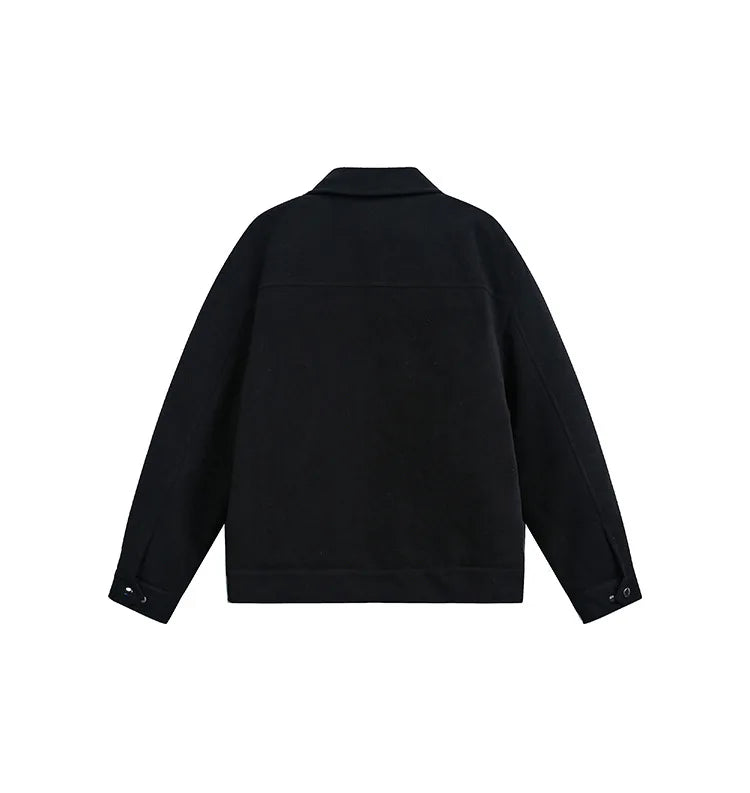 American Style Faux Suede Jacket Matte Finish