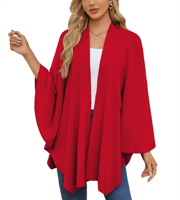 Elegant Soft One-Piece Pure Color Ladies Shawl