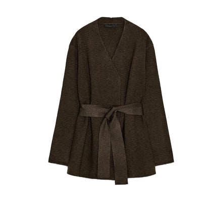 The Elara Belted Cardigan