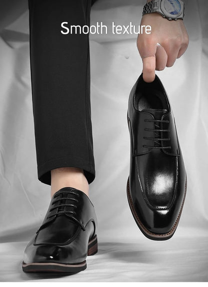 Designer Lace-Up Leather Shoes for Men