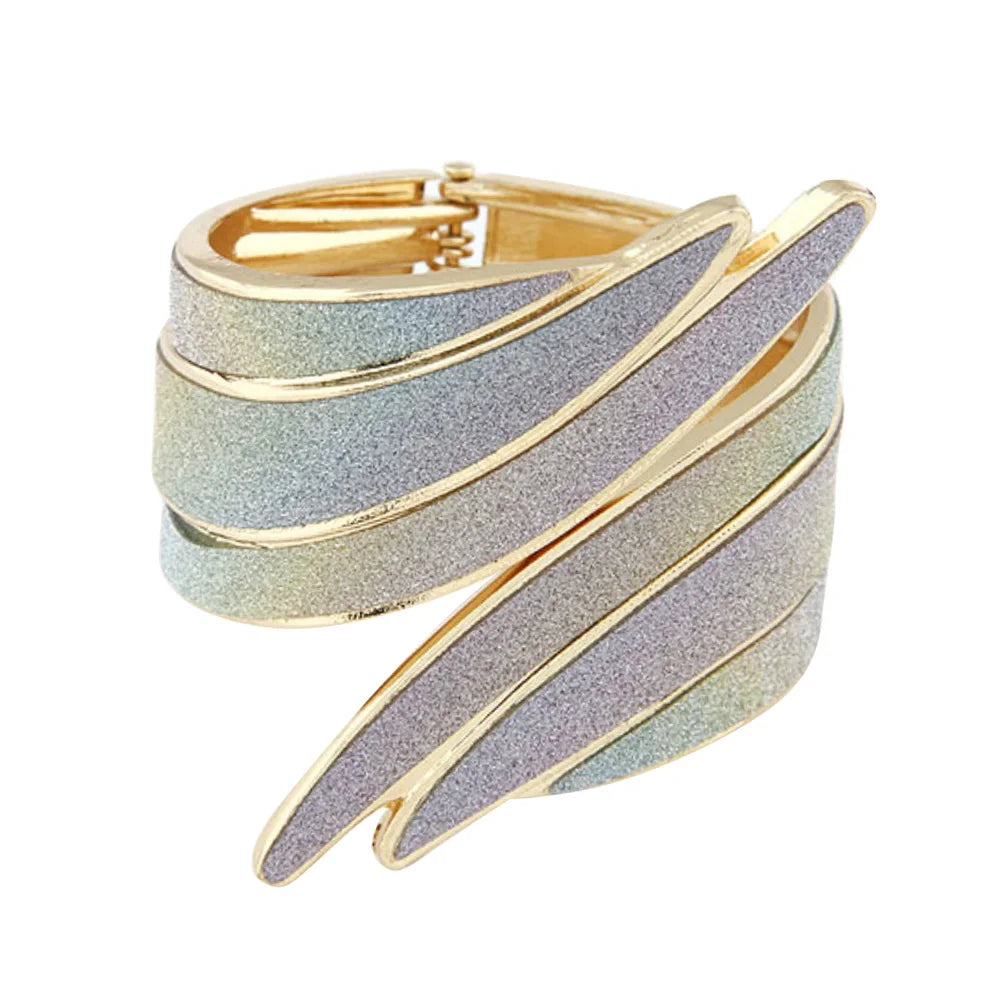Elegant Temperament Alloy Bangle Bracelet
