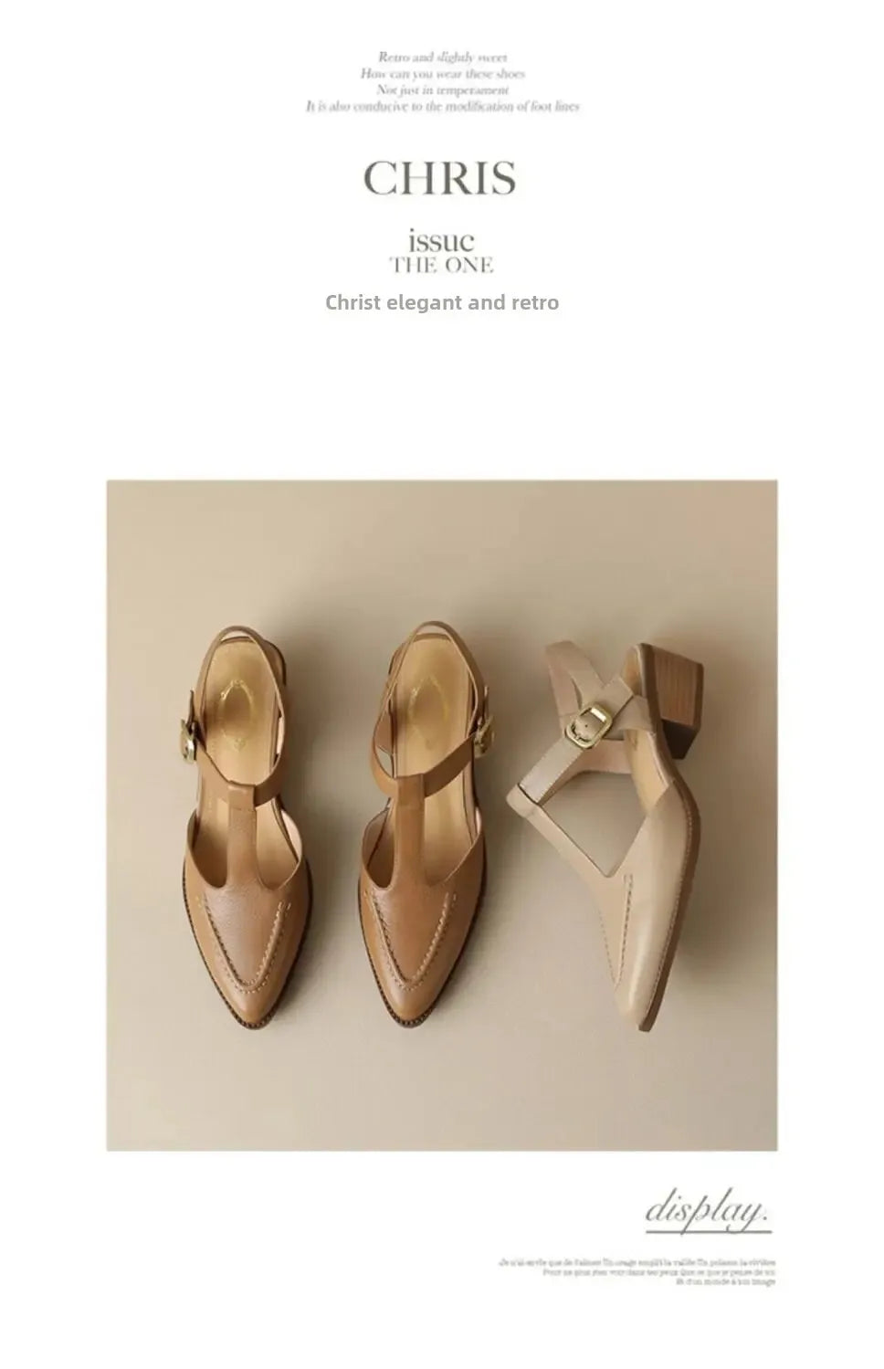 Alluring Pointed-Toe Leather Sandals