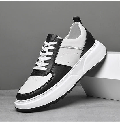 Man Sneakers Hidden Heels Elevator Shoes Breathable Heighten